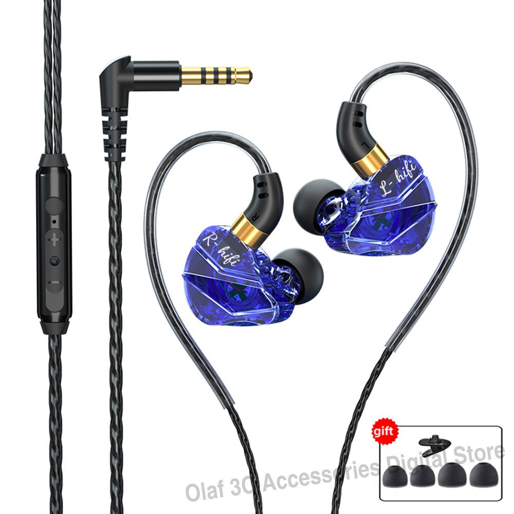 Fones de Ouvido Intra-Auriculares Hi-Fi com Fio & Microfone