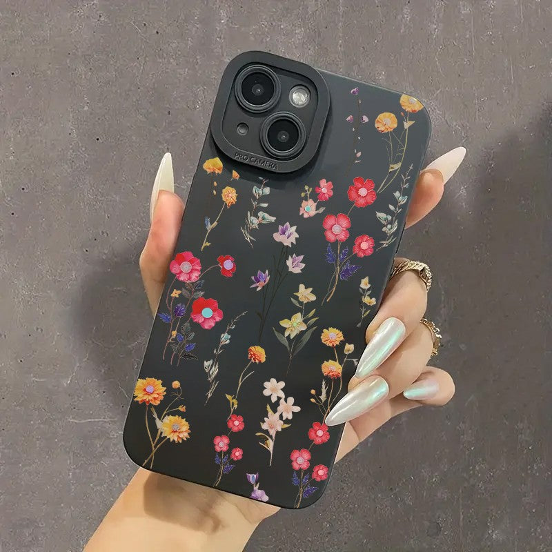Capa Floral Minimalist Aesthetic Zelv Shield - iPhone