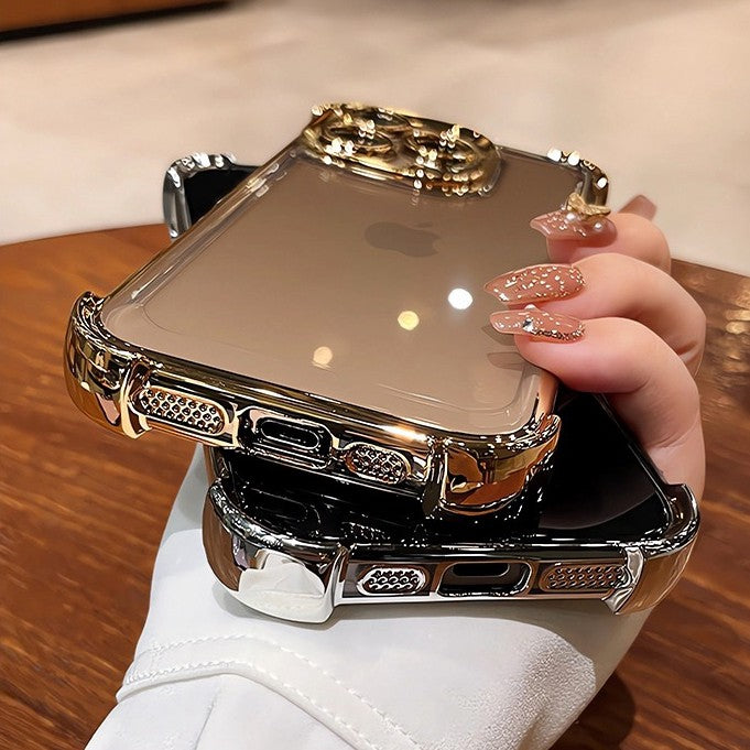 Capa Luxury Plating Airbag Zelv Shield - iPhone