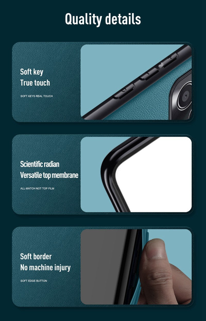 Capa Executive Luxury Leather Zelv Shield - Motorola Edge