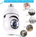 Câmera Lâmpada Espiã Segurança Wi-Fi 1080P Yoosee Zelv Shield
