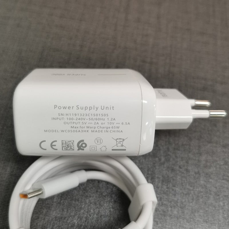 Carregador de Parede Turbo 65W SuperDart Type-C Zelv Shield