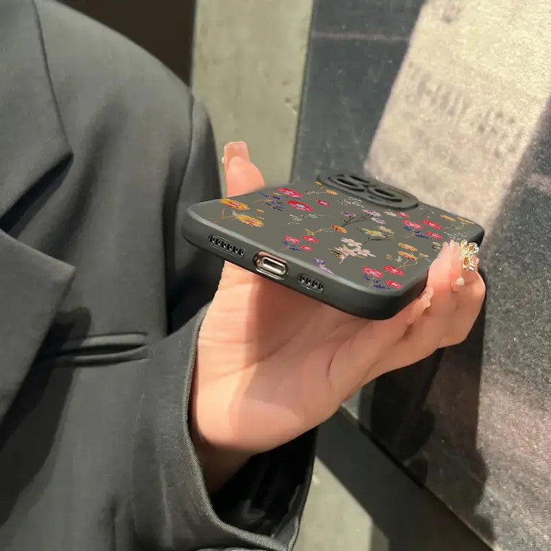 Capa Floral Minimalist Aesthetic Zelv Shield - iPhone