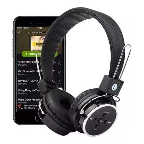 Headphone Bluetooth B05 - FM, Micro SD & P2