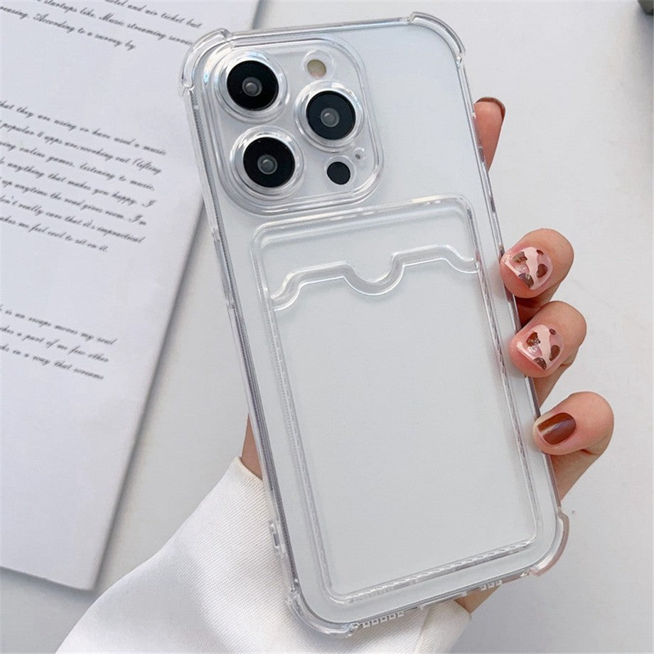 Capa Transparente Porta-Cartão Zelv Shield - iPhone