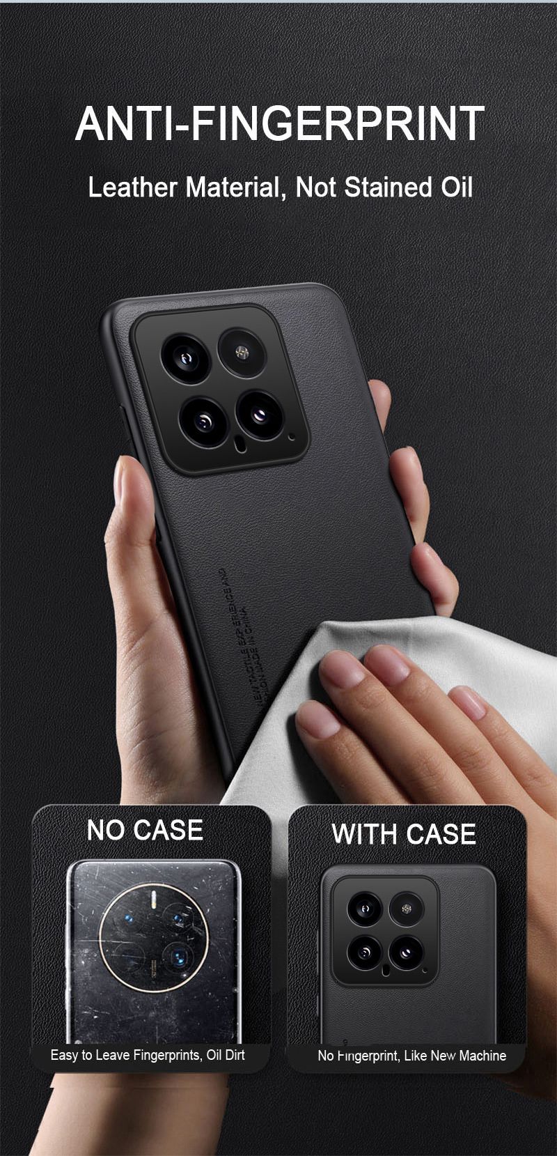 Capa Executive Leather High Value Zelv Shield - Xiaomi