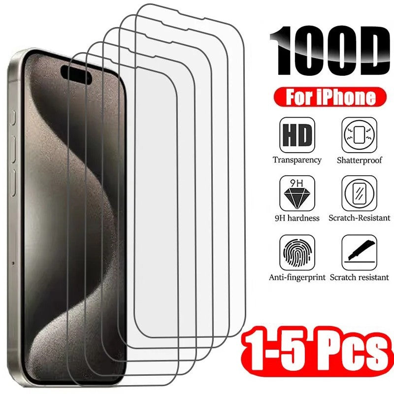 Película de Vidro Temperado Premium para iPhone