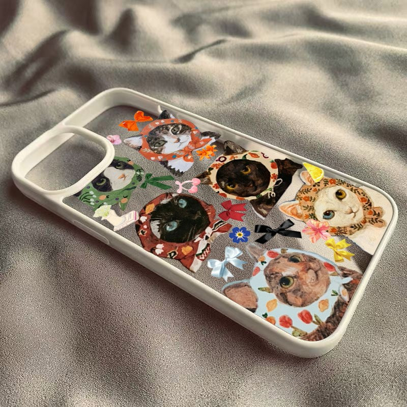 Capa Artística Collection Cats Zelv Shield - iPhone