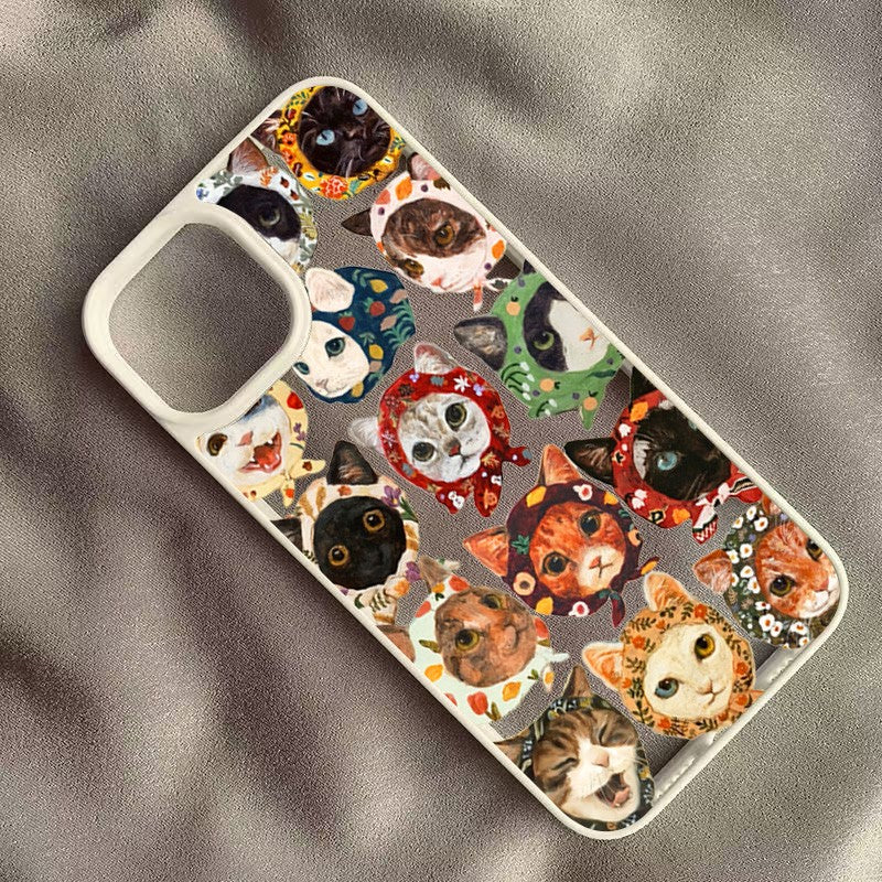 Capa Artística Collection Cats Zelv Shield - iPhone