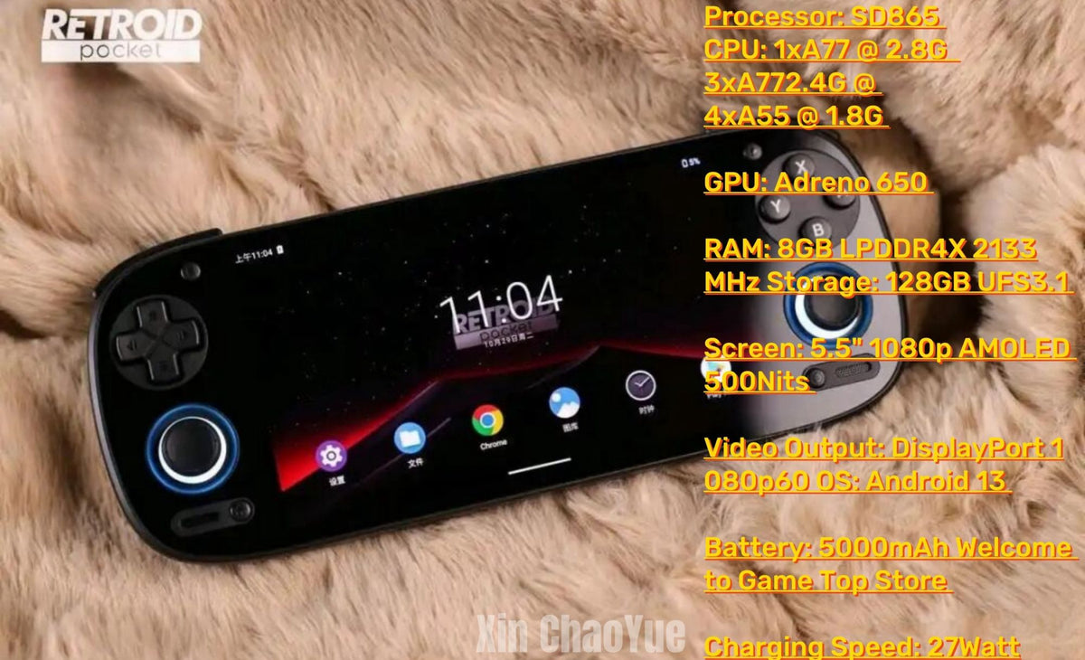 Console Portátil Retro OLED 5.5" - Android