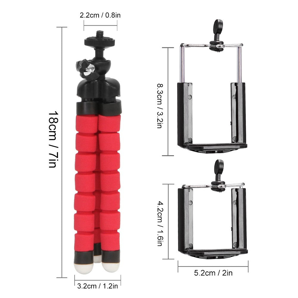 Mini Tripé Flexível Articulado Tipo Polvo para Smartphone Zelv Shield