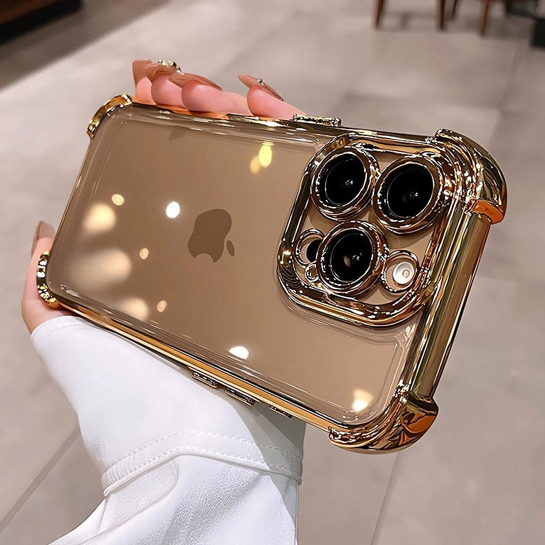 Capa Luxury Plating Airbag Zelv Shield - iPhone