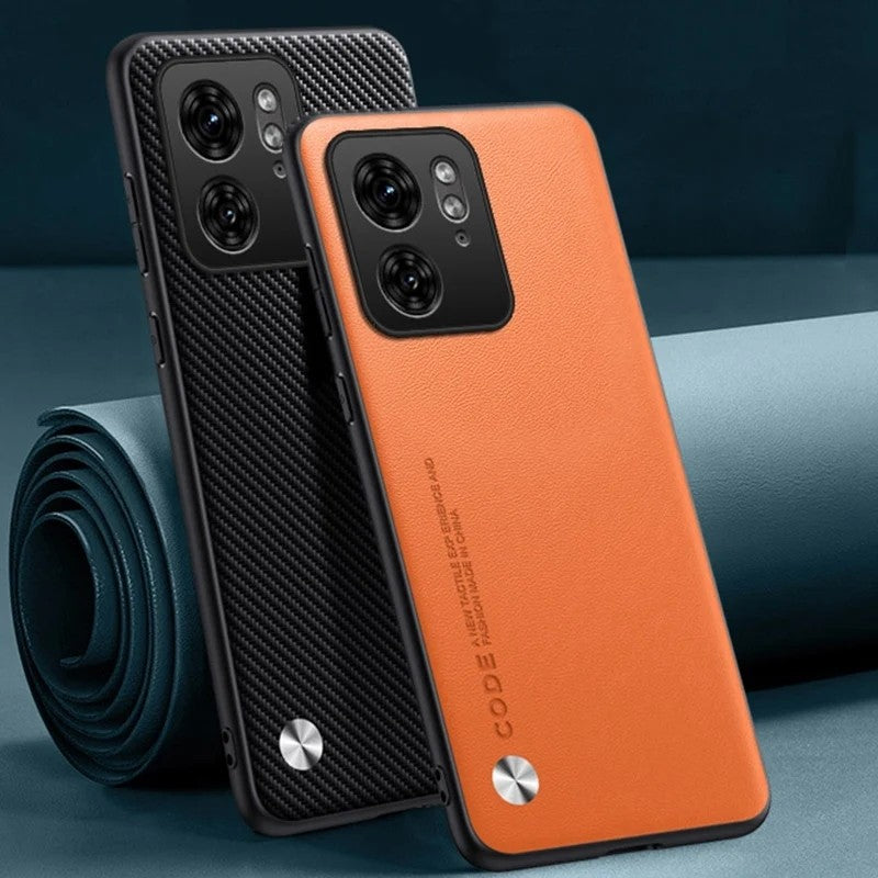 Capa Executive Luxury Leather Zelv Shield - Motorola Edge