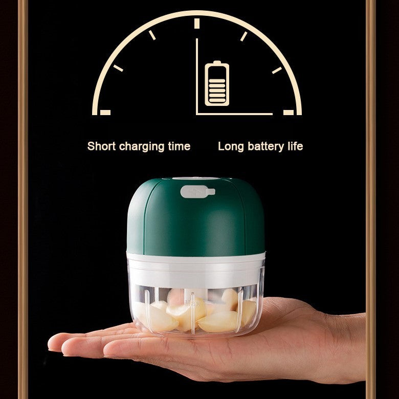 Mini Processador Triturador Elétrico Sem Fios 250ml Zelv Shield