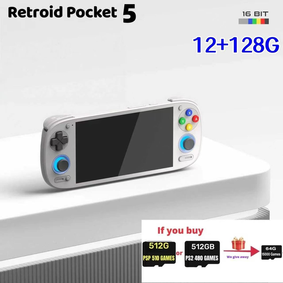 Console Portátil Retro OLED 5.5" - Android