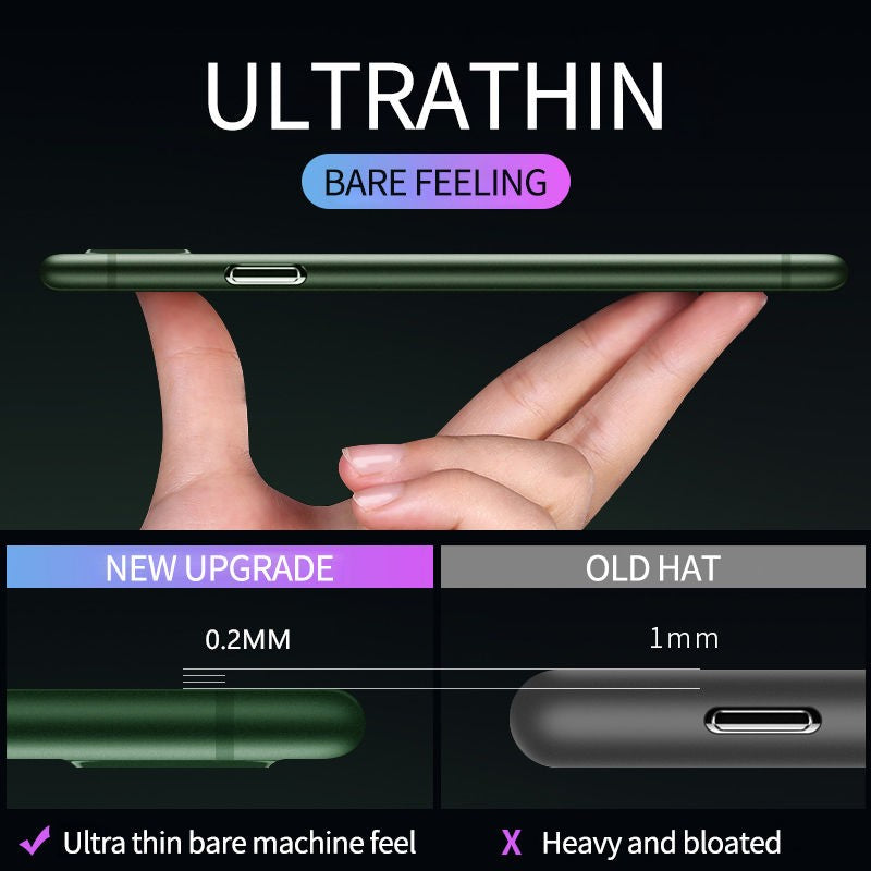 Capa Ultra-Thin 0.2mm Matte Zelv Shield - iPhone