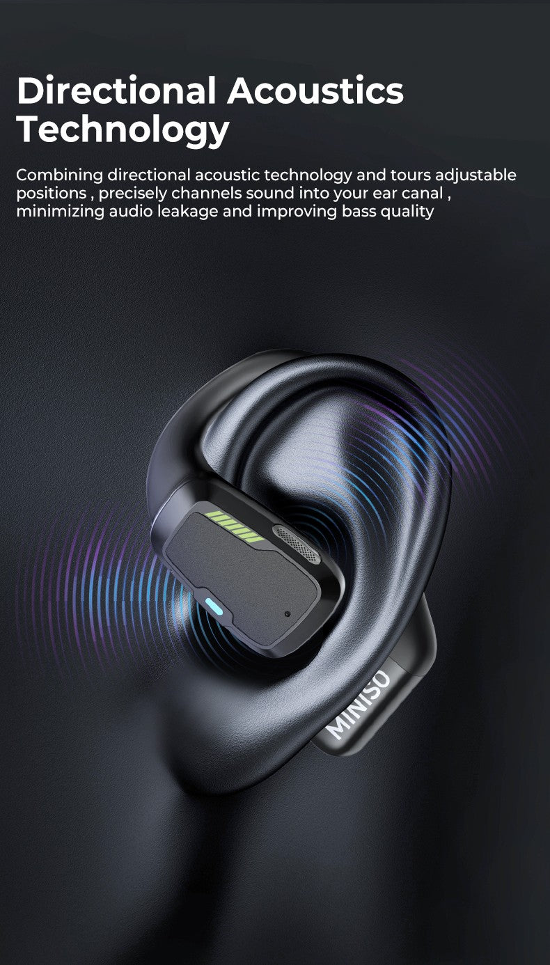 Fone Bluetooth MINISO M98 AI - Tradutor & OWS Sport