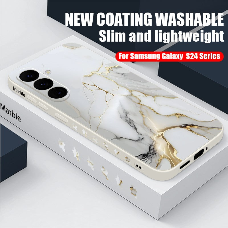 Capa Marble Elegance with Strap Zelv Shield - Samsung Galaxy
