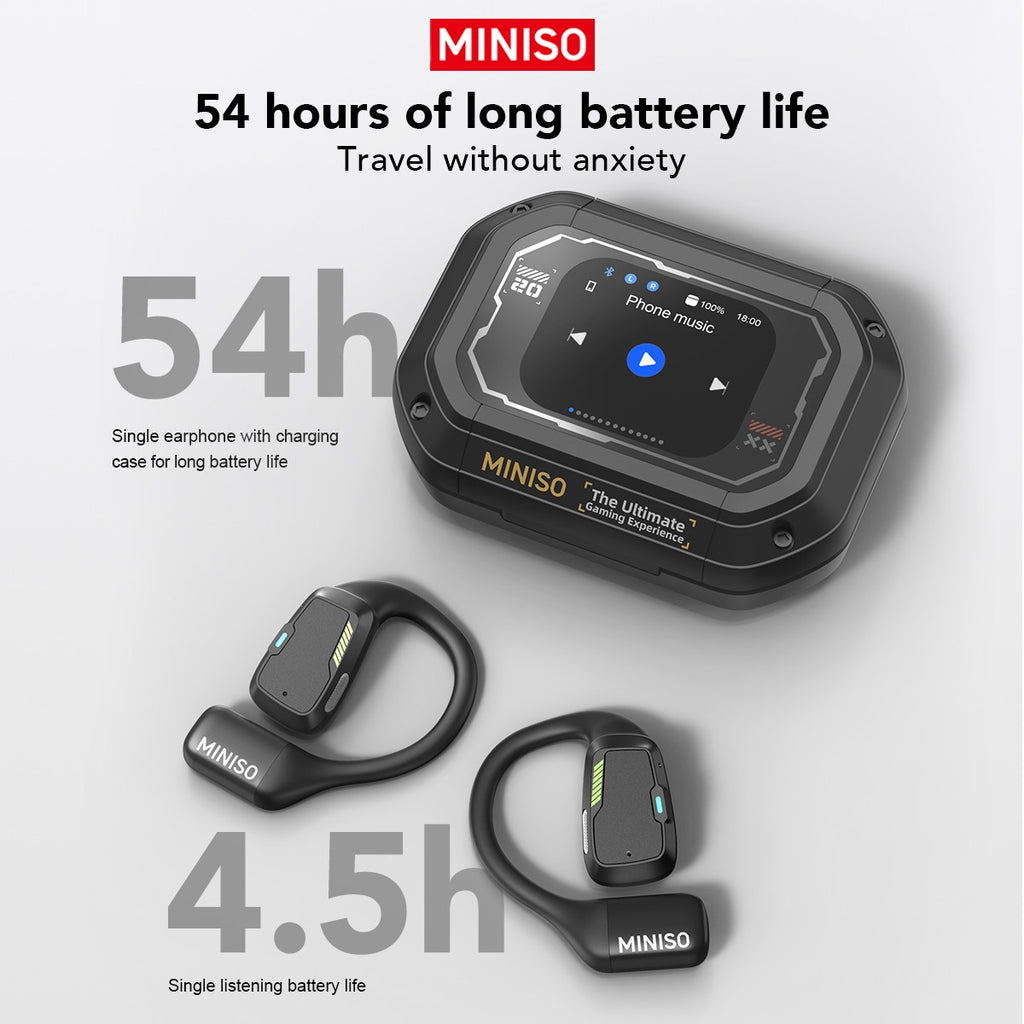 Fone Bluetooth MINISO M98 AI - Tradutor & OWS Sport