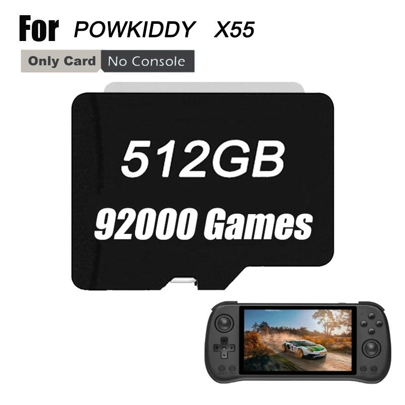 Console de Jogos Portátil Retrô Powkiddy X55