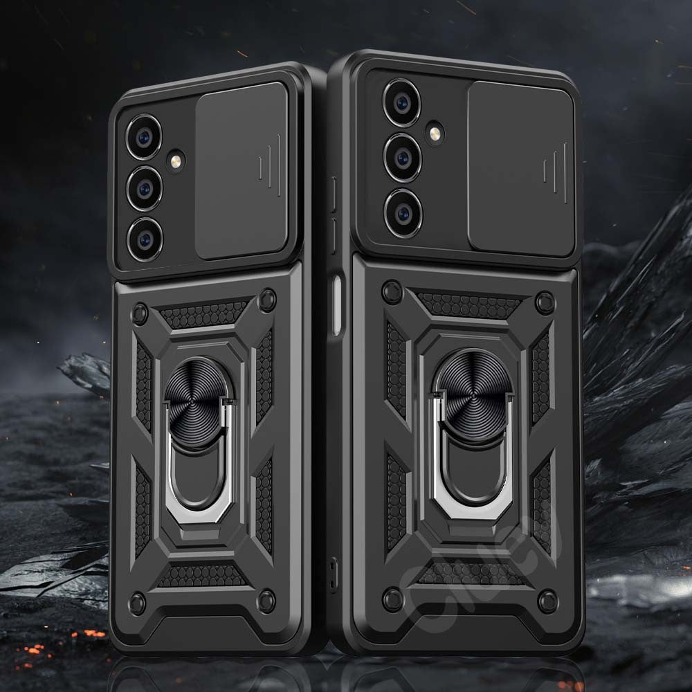 Capa Armor Ring with Camera Slider Zelv Shield - Samsung Galaxy