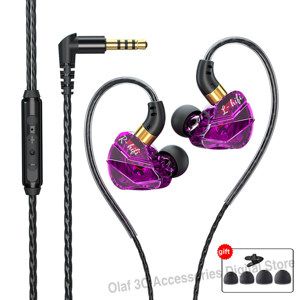 Fones de Ouvido Intra-Auriculares Hi-Fi com Fio & Microfone