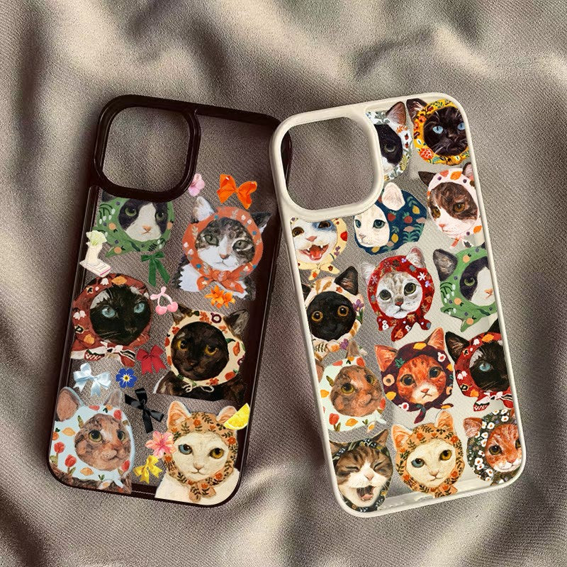 Capa Artística Collection Cats Zelv Shield - iPhone