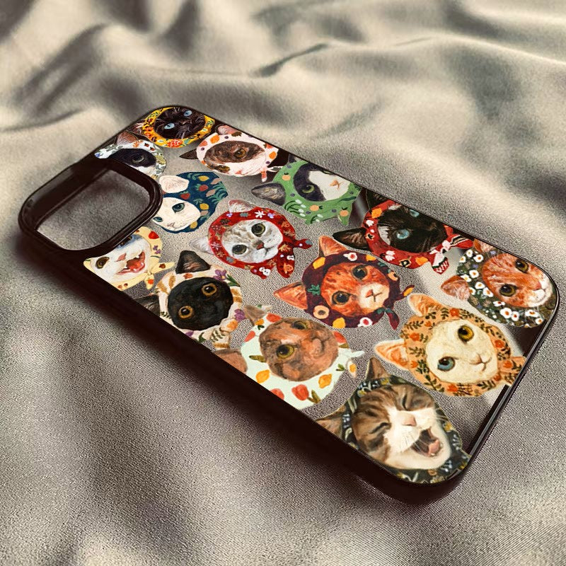 Capa Artística Collection Cats Zelv Shield - iPhone