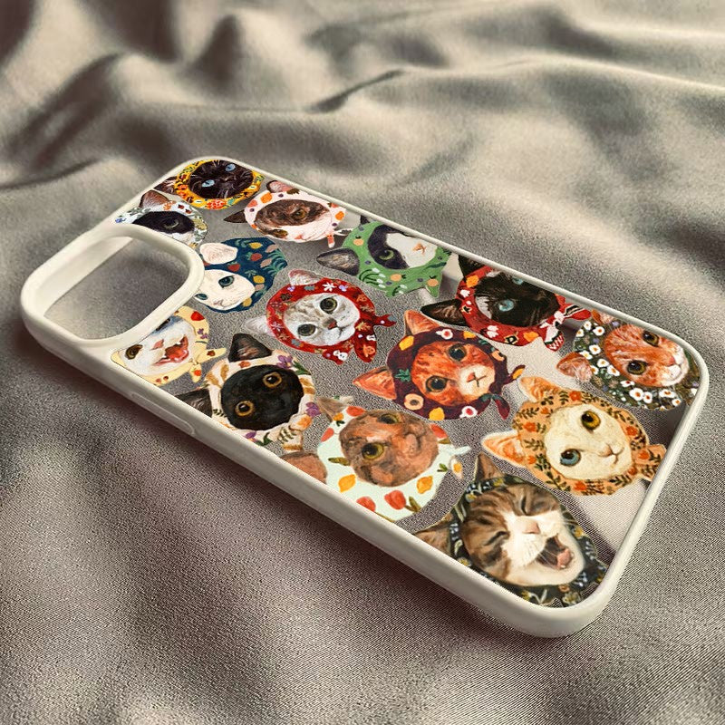 Capa Artística Collection Cats Zelv Shield - iPhone