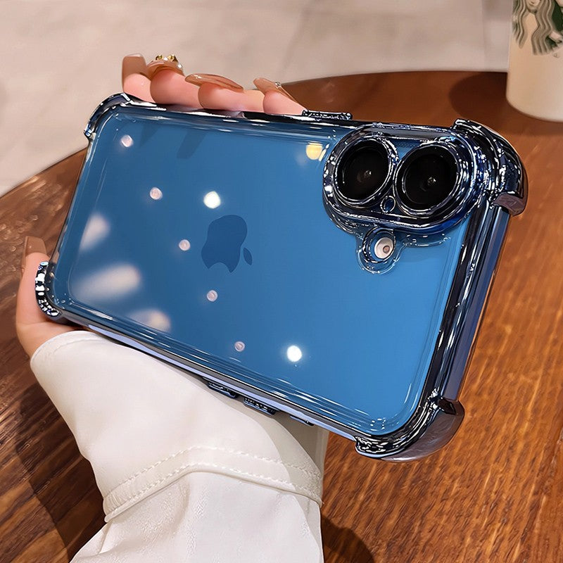Capa Luxury Plating Airbag Zelv Shield - iPhone