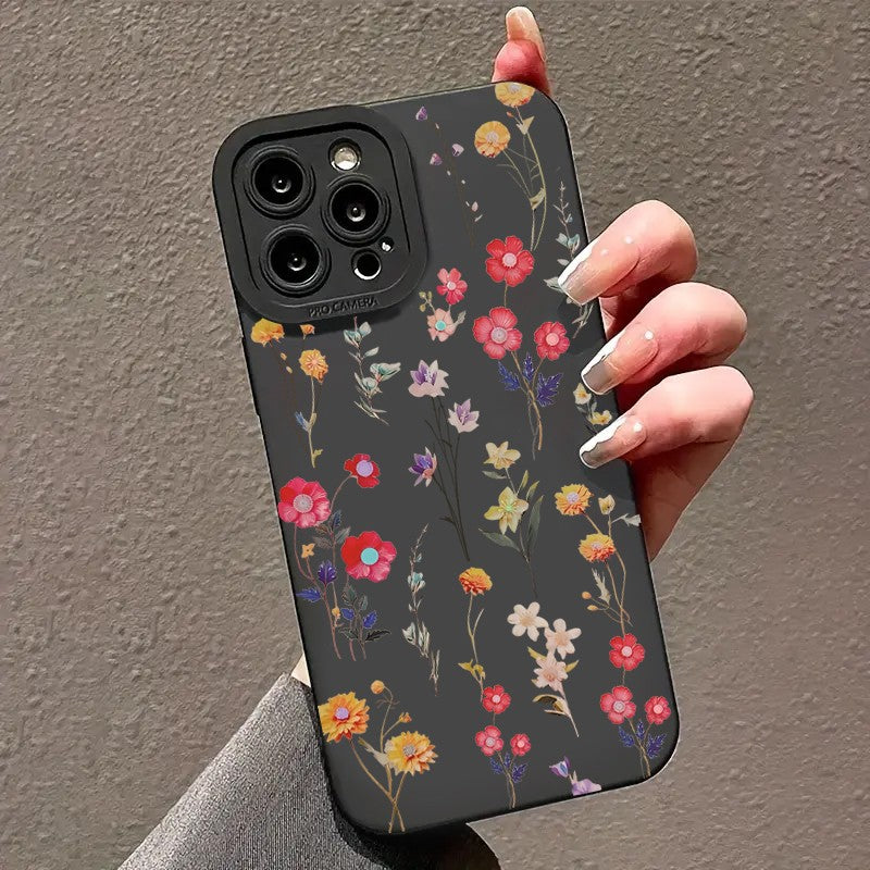 Capa Floral Minimalist Aesthetic Zelv Shield - iPhone
