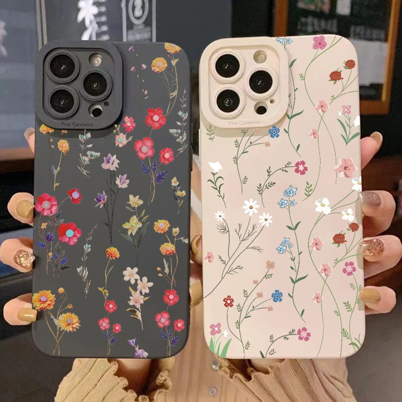 Capa Floral Minimalist Aesthetic Zelv Shield - iPhone