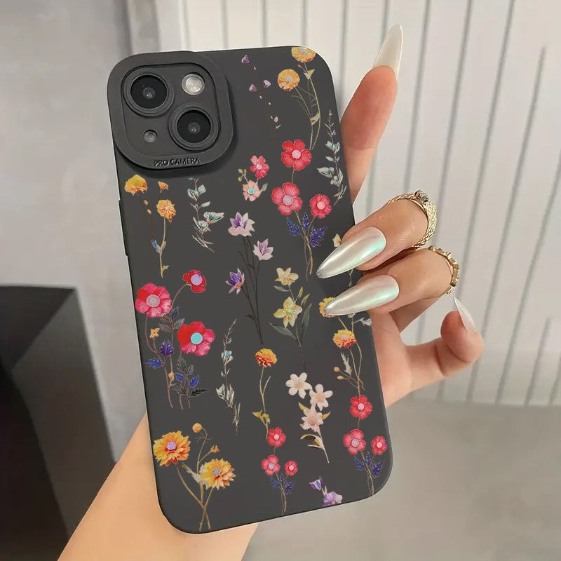 Capa Floral Minimalist Aesthetic Zelv Shield - iPhone