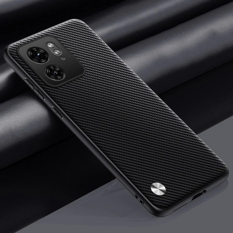 Capa Executive Luxury Leather Zelv Shield - Motorola Edge