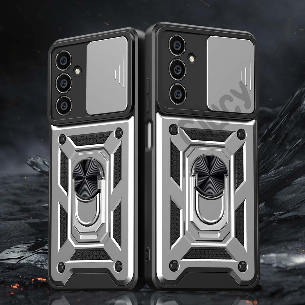 Capa Armor Ring with Camera Slider Zelv Shield - Samsung Galaxy