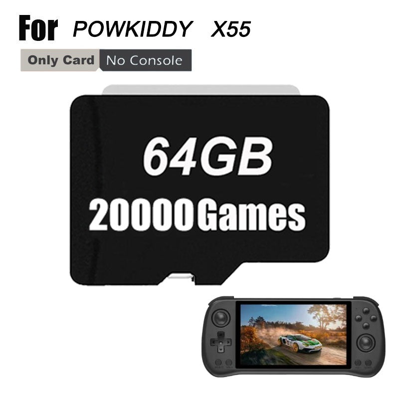 Console de Jogos Portátil Retrô Powkiddy X55