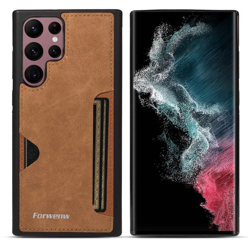 Capa Executive Retro Leather Card Slot Zelv Shield - Samsung Galaxy
