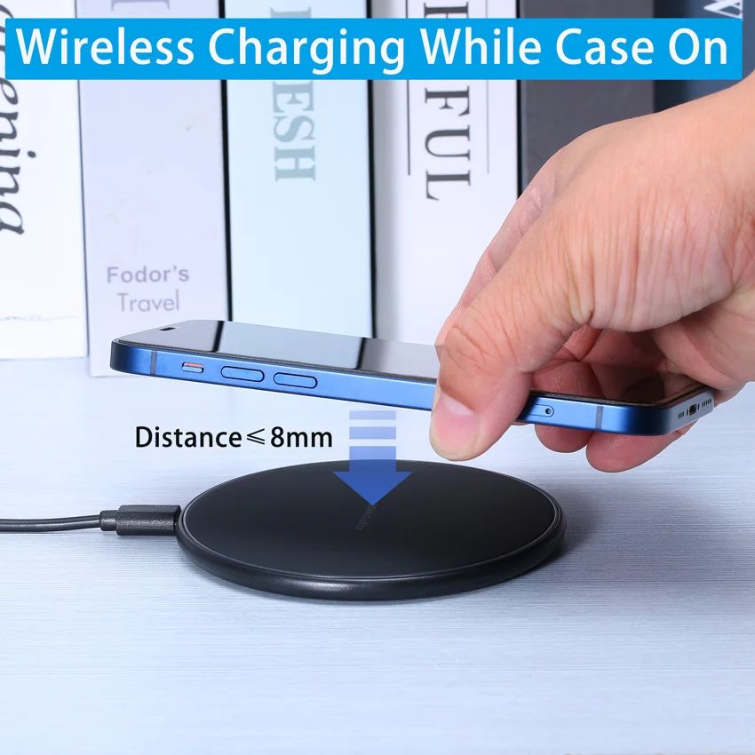 Carregador Sem Fio por Indução Wireless Fast Charge Zelv Shield