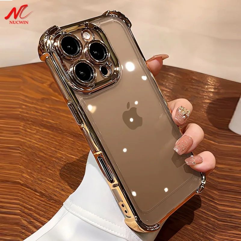 Capa Luxury Plating Airbag Zelv Shield - iPhone