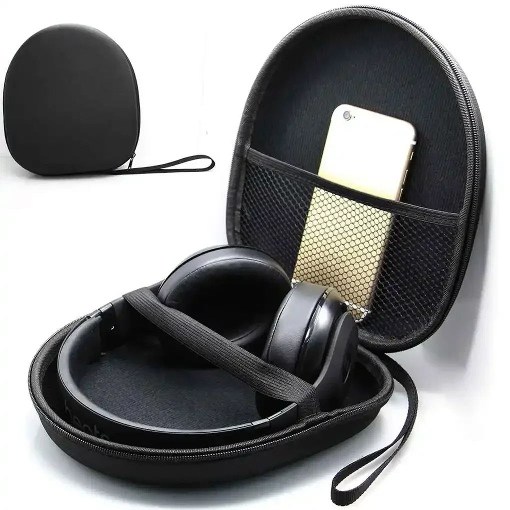 Bolsas Portáteis para Fones de Ouvido, Armazenamento de Fones de Ouvido para Via
