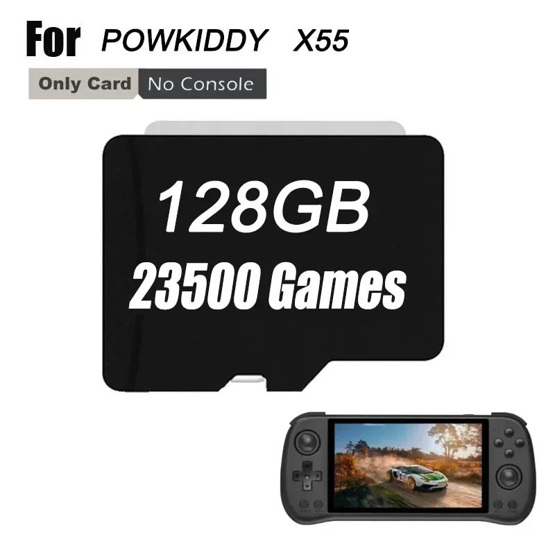 Console de Jogos Portátil Retrô Powkiddy X55