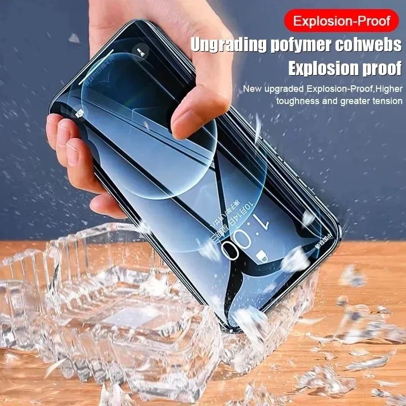 Película de Hidrogel Flexível Premium para iPhone