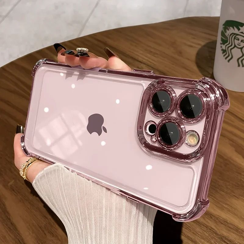 Capa Luxury Plating Airbag Zelv Shield - iPhone