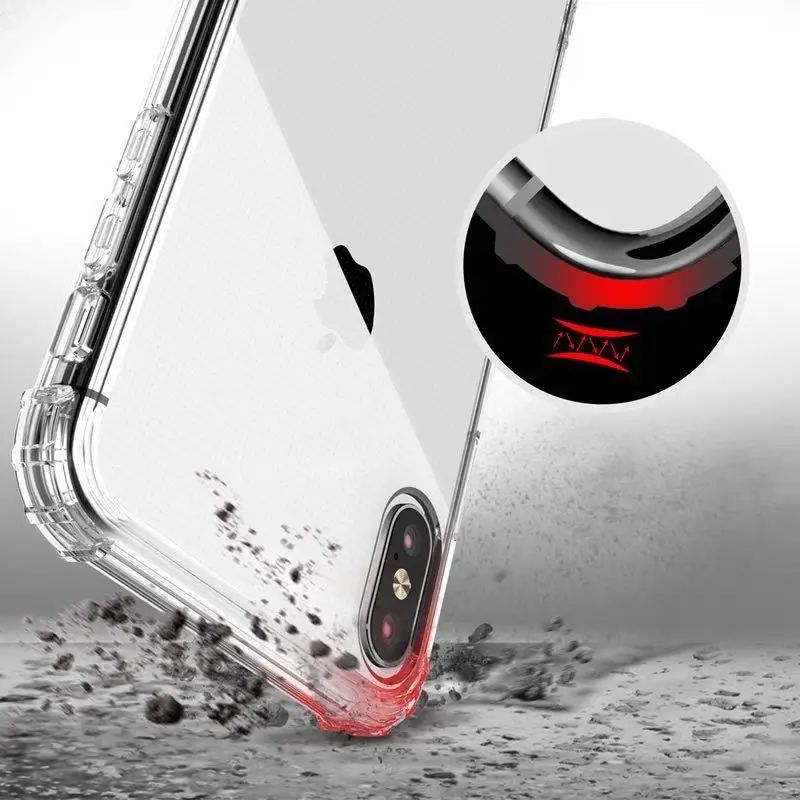 Capa Anti-Impacto Clear Crystal Zelv Shield - iPhone