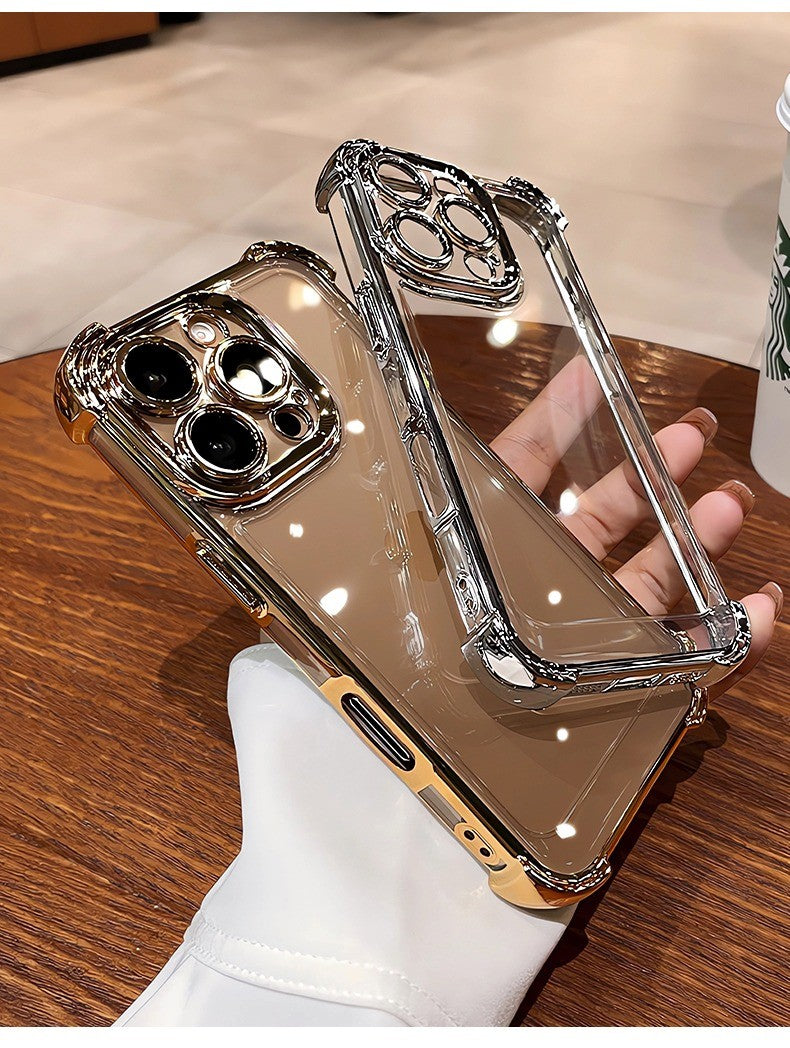 Capa Luxury Plating Airbag Zelv Shield - iPhone