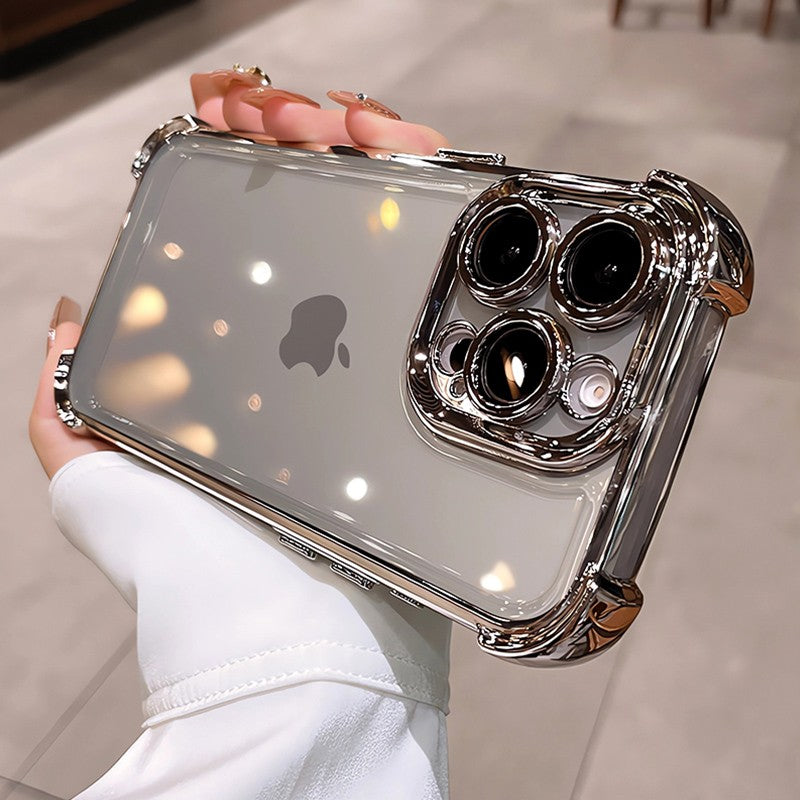 Capa Luxury Plating Airbag Zelv Shield - iPhone