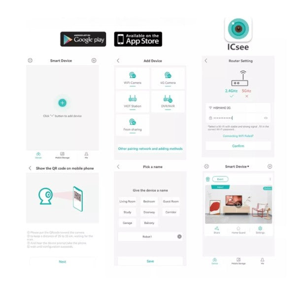 Câmara de Vídeo Chamada Wi-Fi com Ecrã e Visão Noturna Zelv Shield