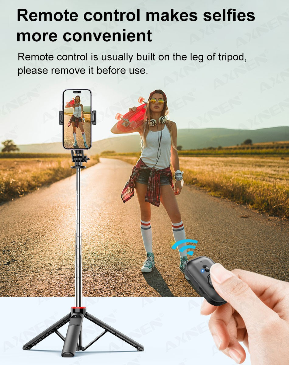 Tripé Retrátil para Smartphone com Controle Bluetooth Zelv Shield