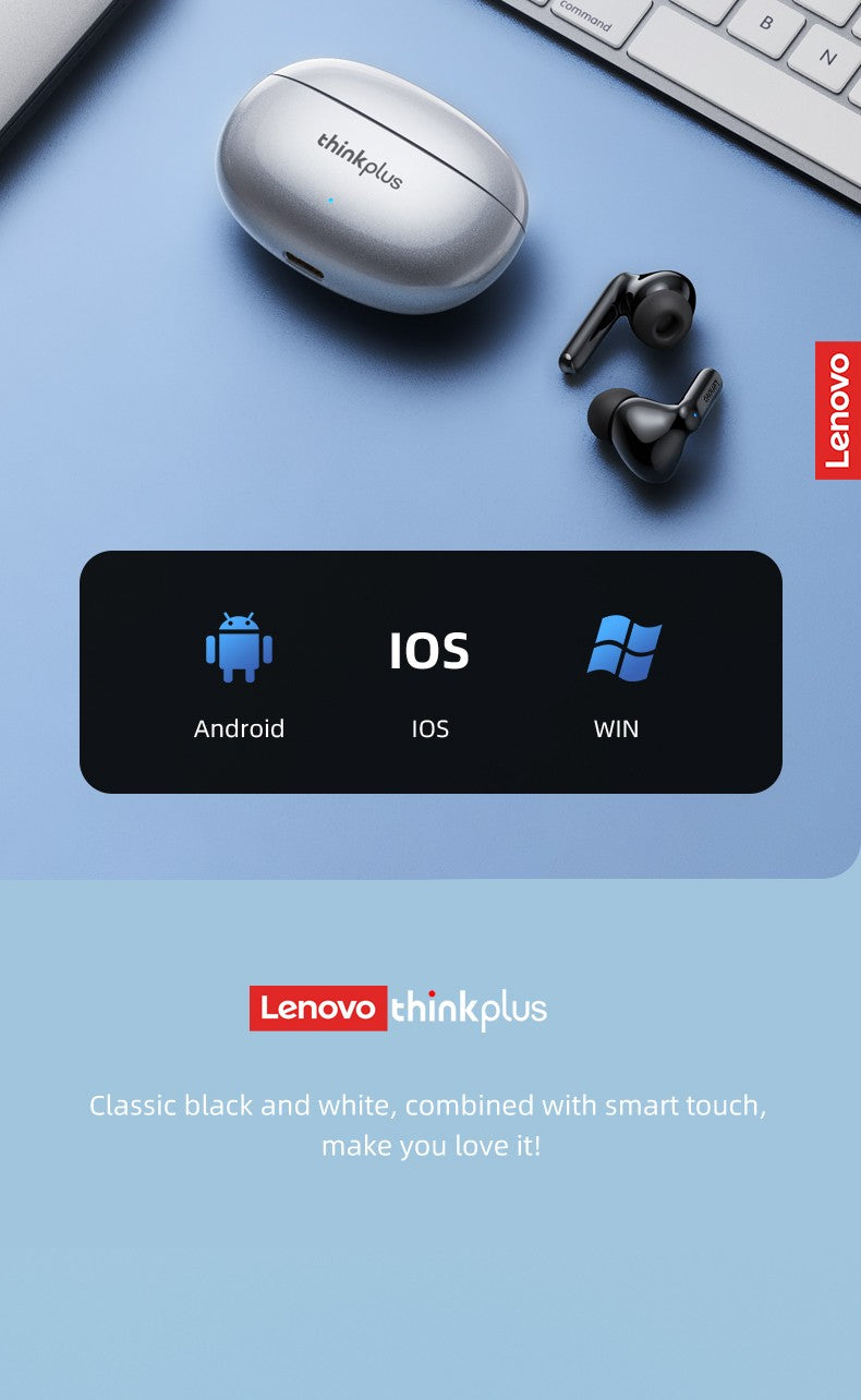 Fone de Ouvido Bluetooth Lenovo Thinkplus XT88 TWS