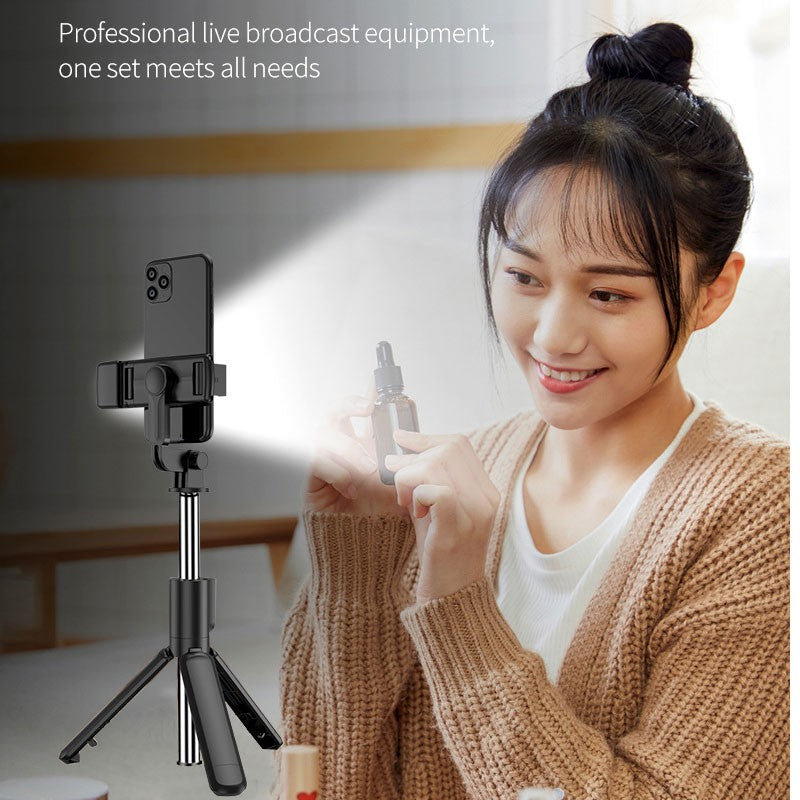 Bastão de Selfie Bluetooth Portátil Retrátil Multifuncional 103CM com Suporte pa
